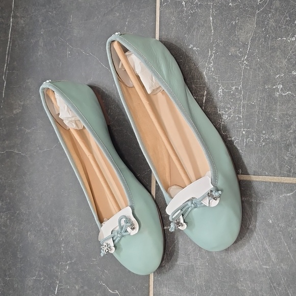 New Sam Edelman Woman's Felicia Luxe Ballet Flats Night Blue 6 - Picture 2 of 8